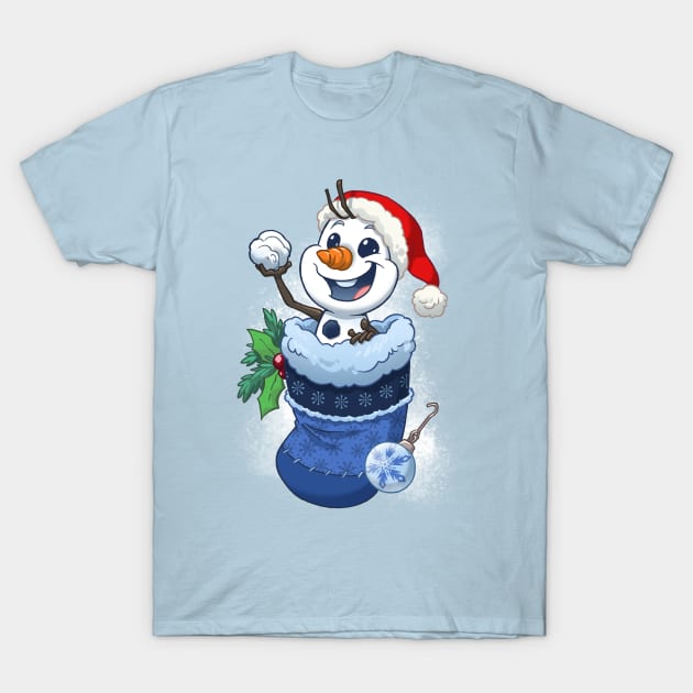 Stocking Stuffer: Snowfriend T-Shirt by Dooomcat